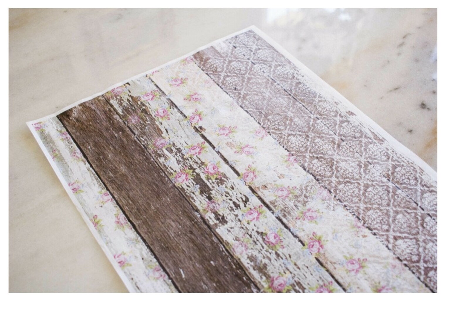 Dixie Belle Premium Decoupage Rice Paper Pallet Wood Etsy