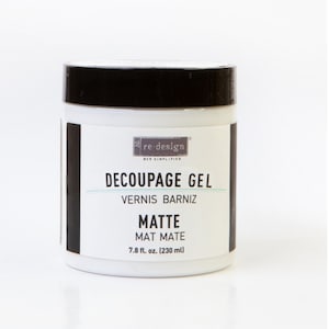 Decoupage Gel Matte - Redesign with Prima- 1 jar
