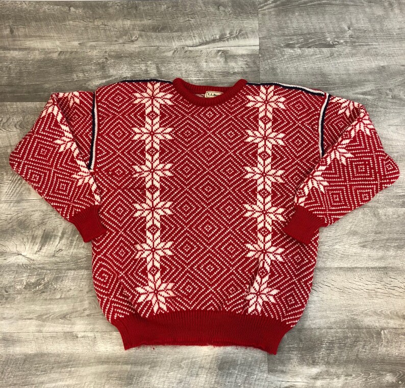 ll bean knit sweater