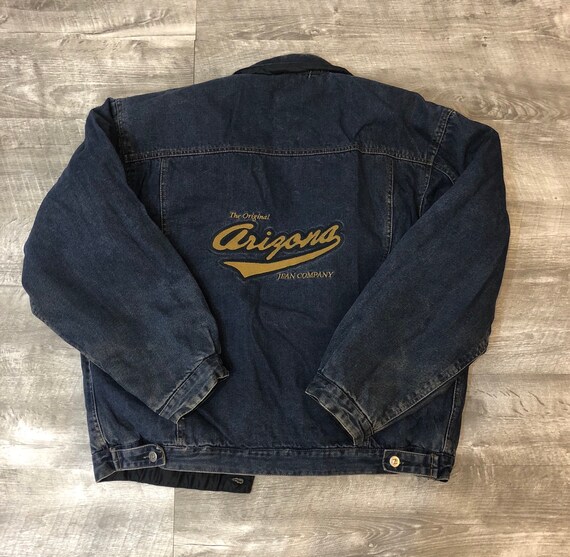 Vintage 90s Arizona Jean Company Dark Denim Revers
