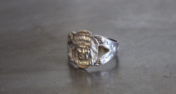 Old Indian Chief Ring