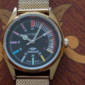 Vintage Citizen Eagle 7 21 Jewel Mens Automatic Wrist Watch Running and Keeping Time