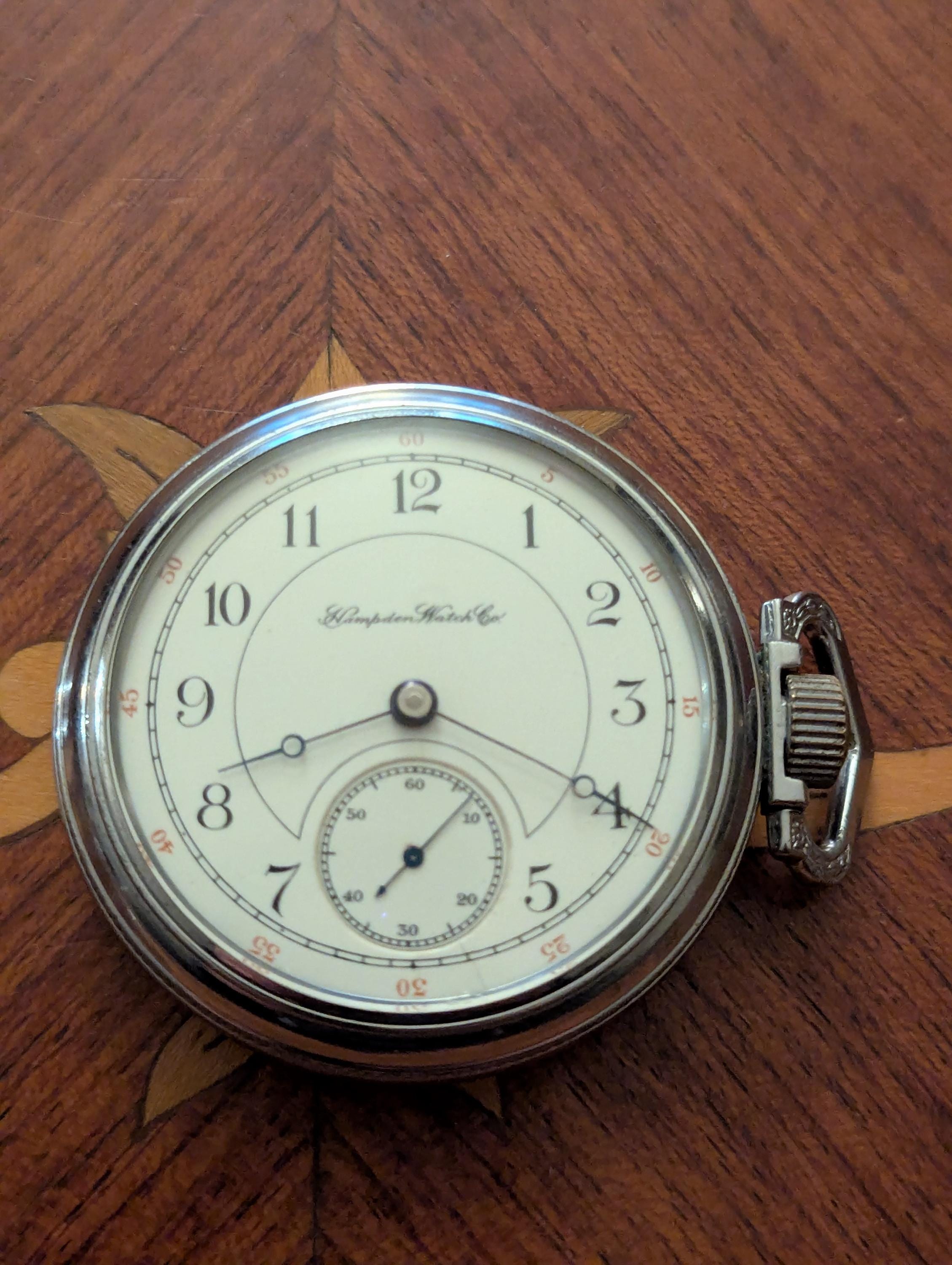 Hampden Pocket Watch - Etsy