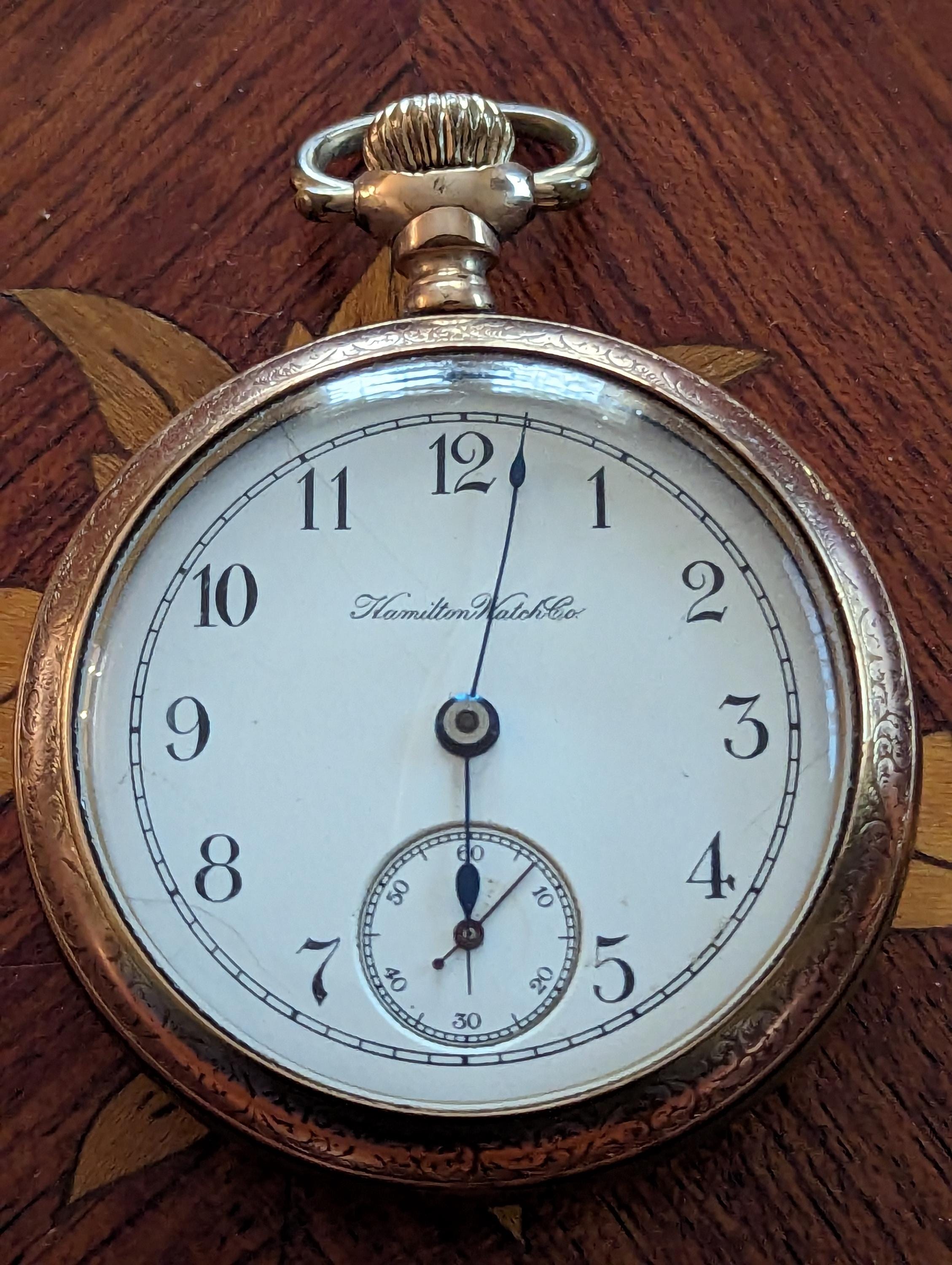 Couronne De Remplacement Pour Montre Hamilton Vintage - Acier - Réf. HAM 958 - Occasion