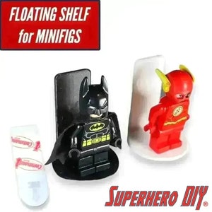 Floating Shelf for LEGO® Minifigures