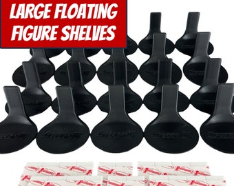 Large Floating Figure Shelves for Funko Pops Action Figures or other collectibles