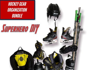 Duck Ice Skate Wall Mount  Garage Hockey Gear Storage Solution