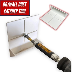 Drilling Dust Collector | Drywall Dust Catcher Tool | Keep your work area clean with this simple dust collector tool!