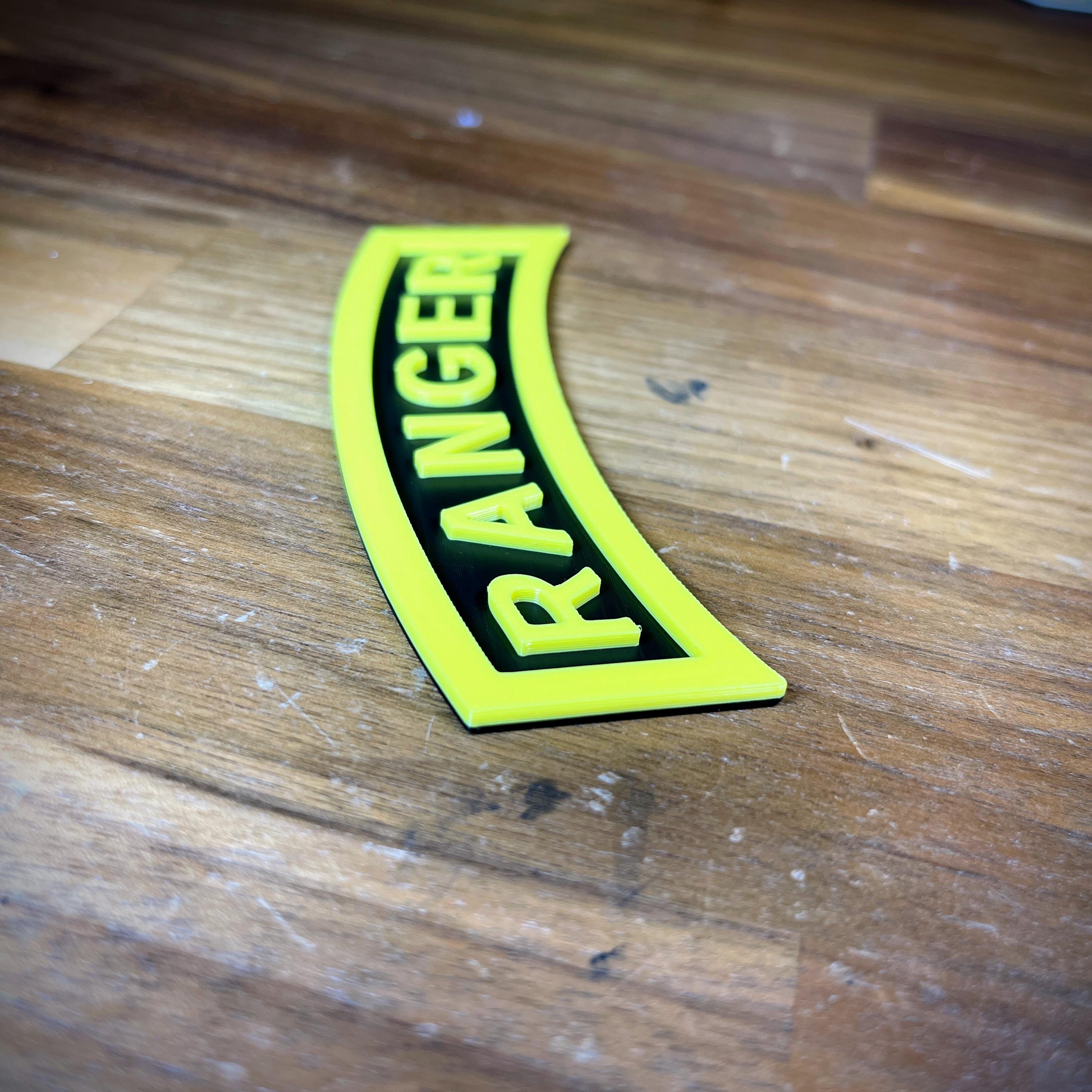 Custom Ranger Tabs Customizable 3d-printed Army Ranger Tab – Multiple Sizes (3-10 Inches ...
