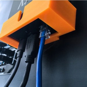 Apple TV VESA Mount | Apple TV Wall Mount | Fits most versions 1 - 4K! | Multiple colors available afbeelding 3