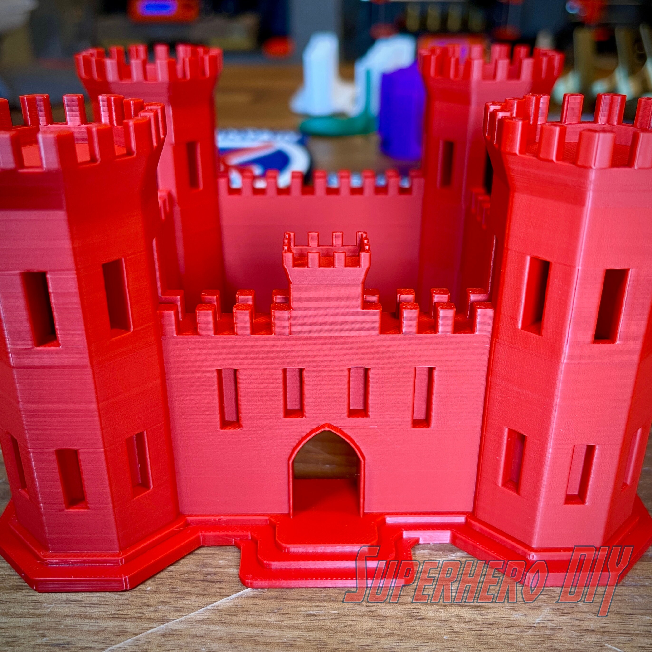 FULL Four-sided Engineer Castle 3d-printed | Combat Engineer Army Corps ...