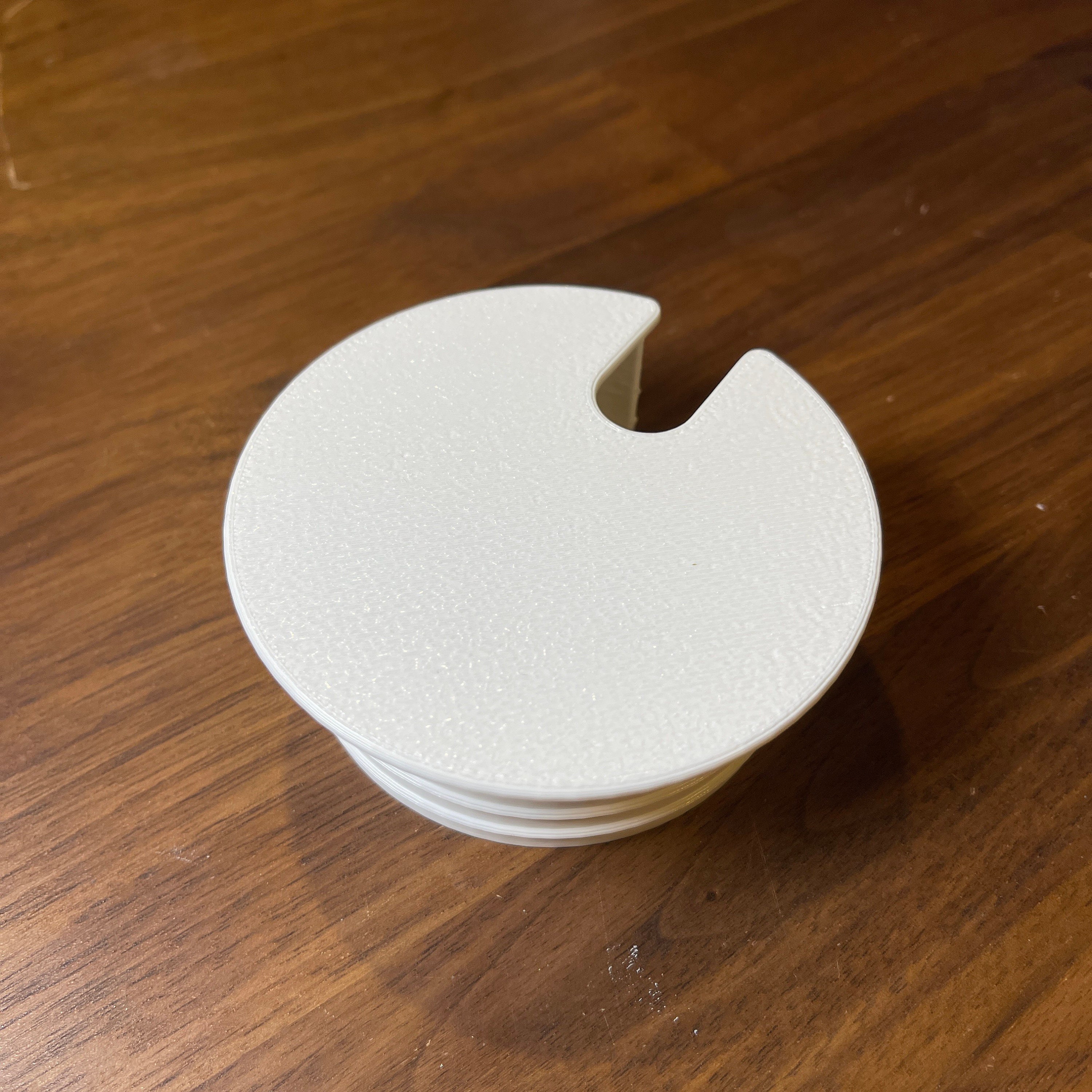 IKEA MICKE Desk Hole Cover Fits Right Into Open Wiring Hole Etsy