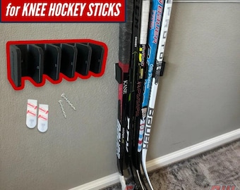 MINI Stick Holder Wall Organizer for Knee Hockey Sticks