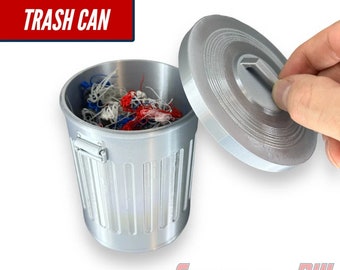 Mini Trashcan - a Simple Desktop Trash Can, Desk Organizer or Candy Holder, or gag gift!