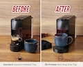 Mini Mug Drip Tray for Nespresso Essenza Coffee Maker | Fits Breville or Krups version, also works on Essenza Mini Plus