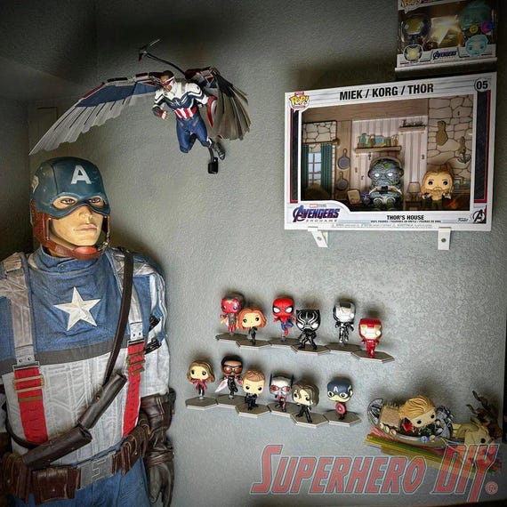 Team Shelves for Captain America: Civil War Build-a-scene Funko