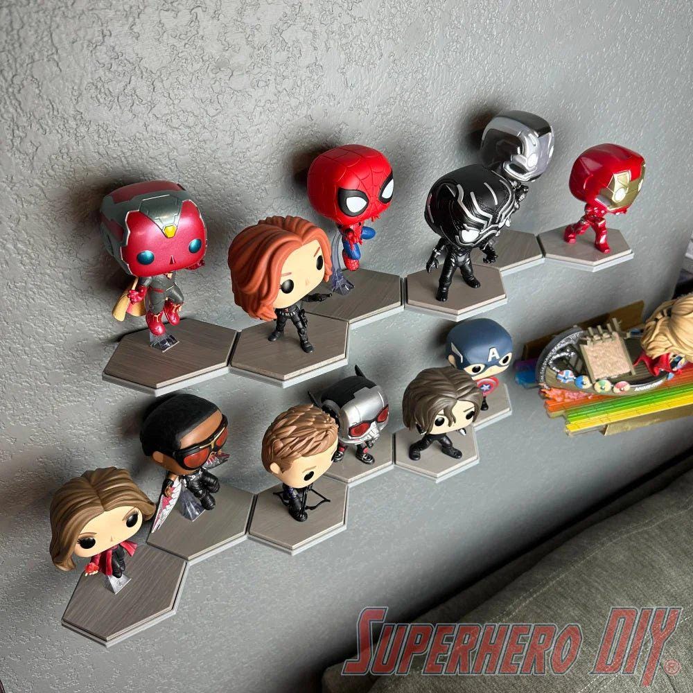 Team Shelves for Captain America: Civil War Build-a-scene Funko