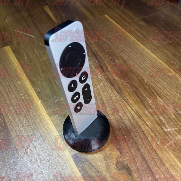 Stand for Apple TV Remote – Never Lose Your Apple TV Siri Remote Again! 3D-printed holder for Apple TV Siri Remote