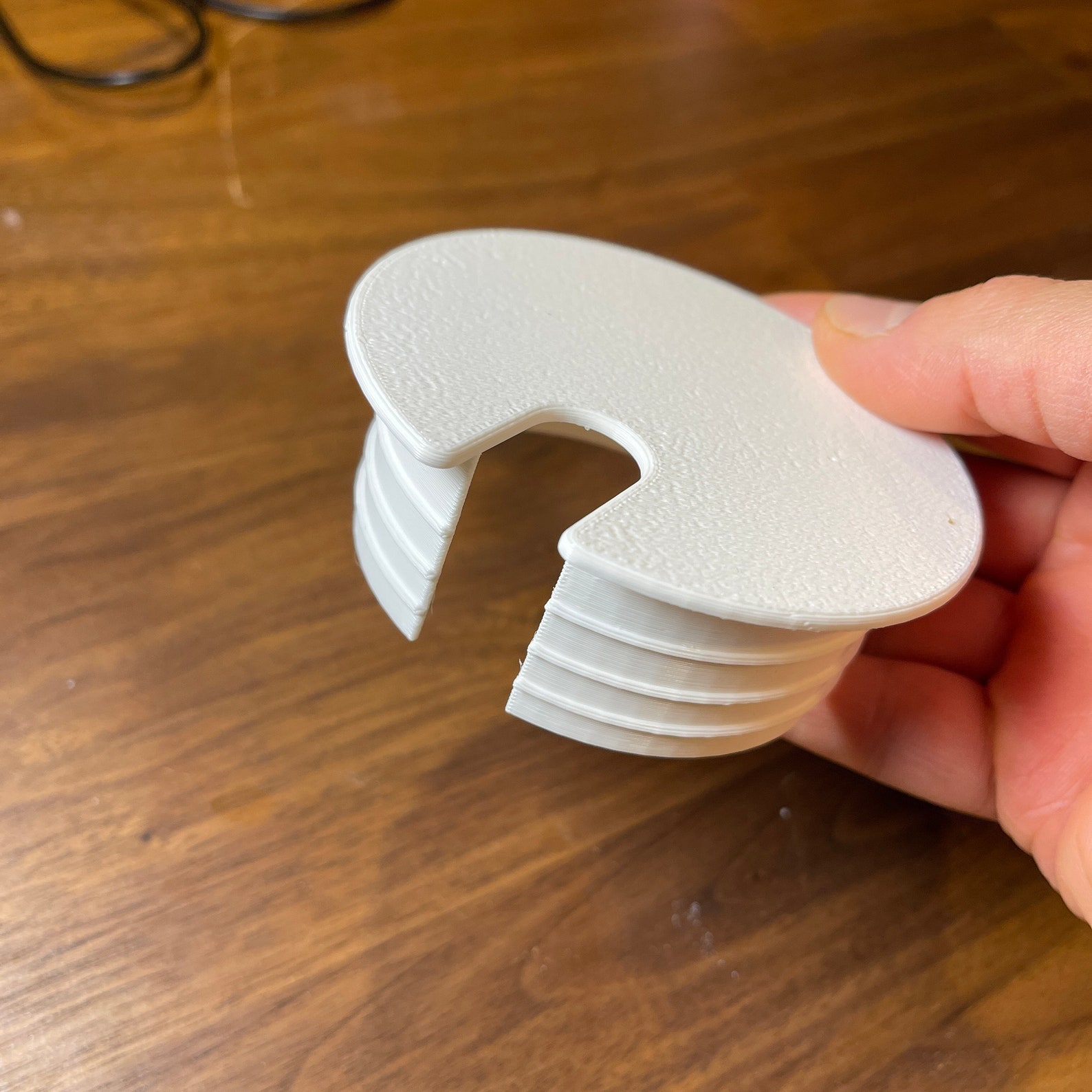 IKEA MICKE Desk Hole Cover Fits Right Into Open Wiring Hole Etsy