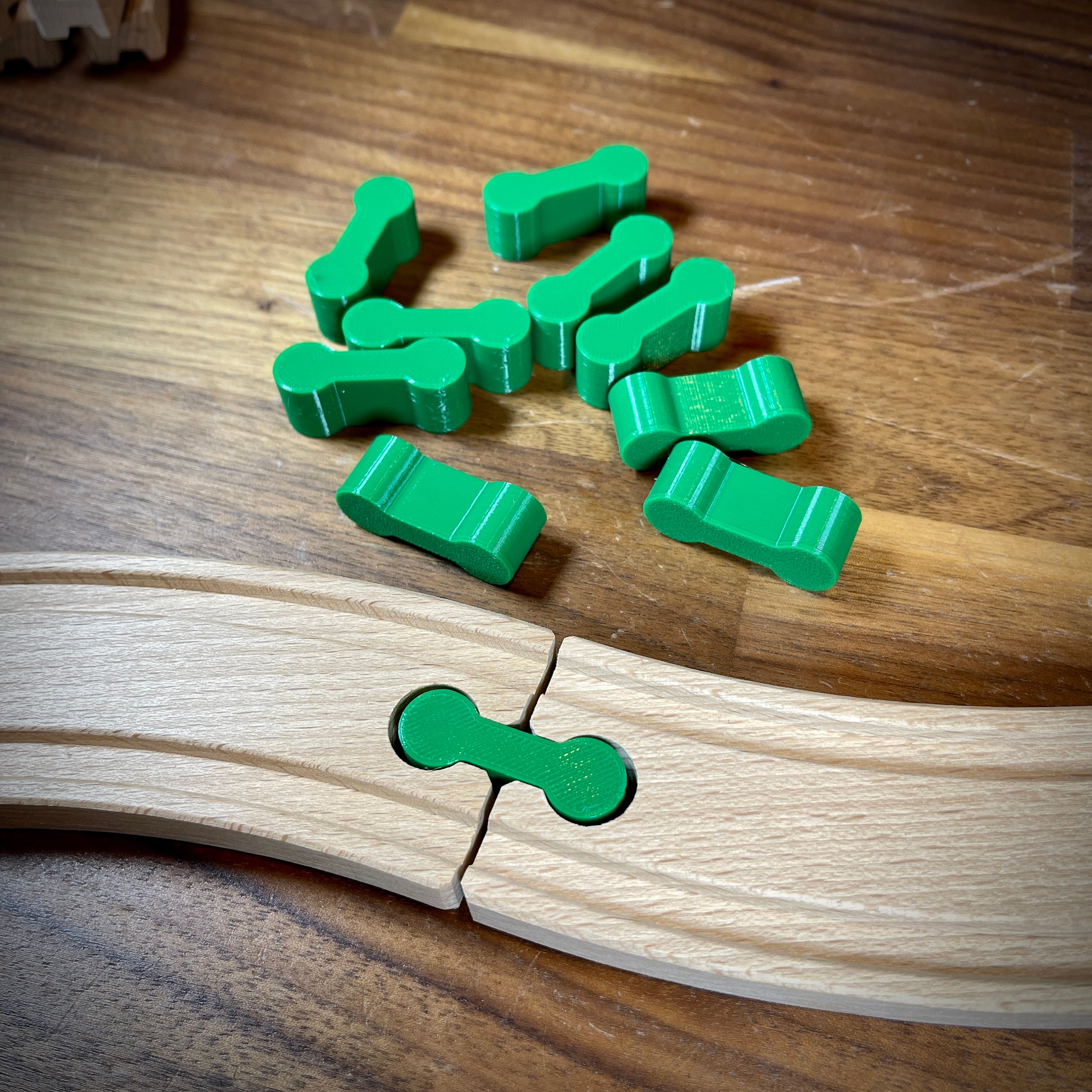 Wooden Train Track Adapters Dreamup Toys Block Platform Combo Pack ...