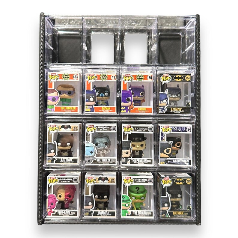 Wall Mount for Bitty Pops Clear Display Case | Easily Display Your ...