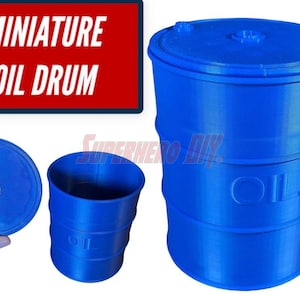 Mini Oil Drum Desk Organizer -Desk Organizer Candy Holder, or gag gift