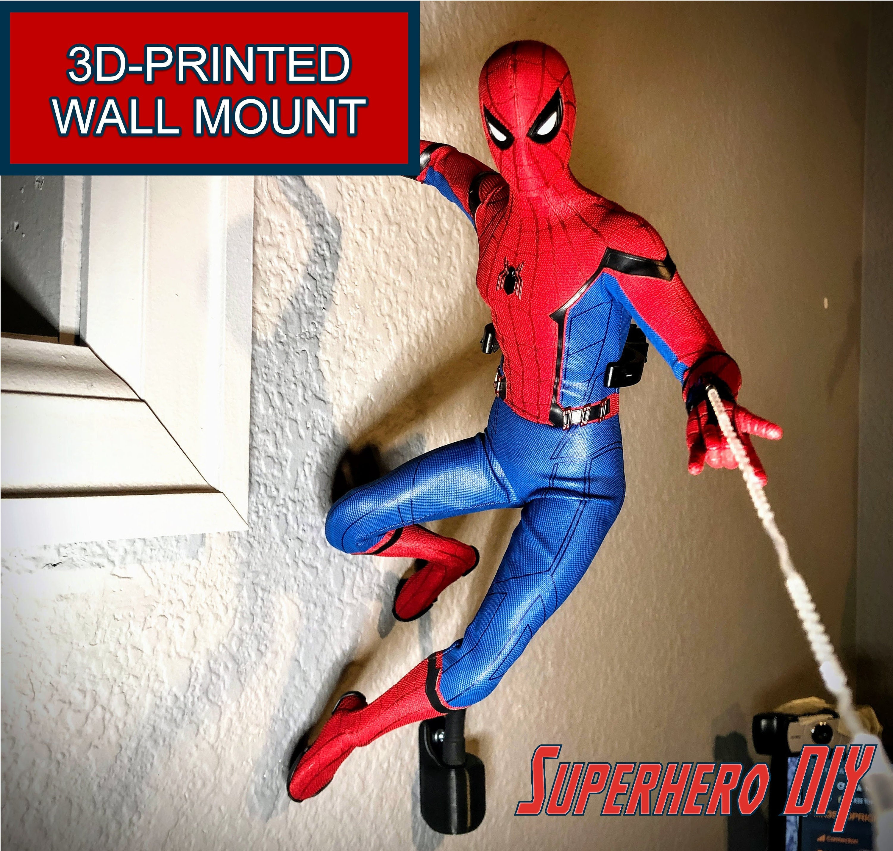 Figurine Spiderman sur socle