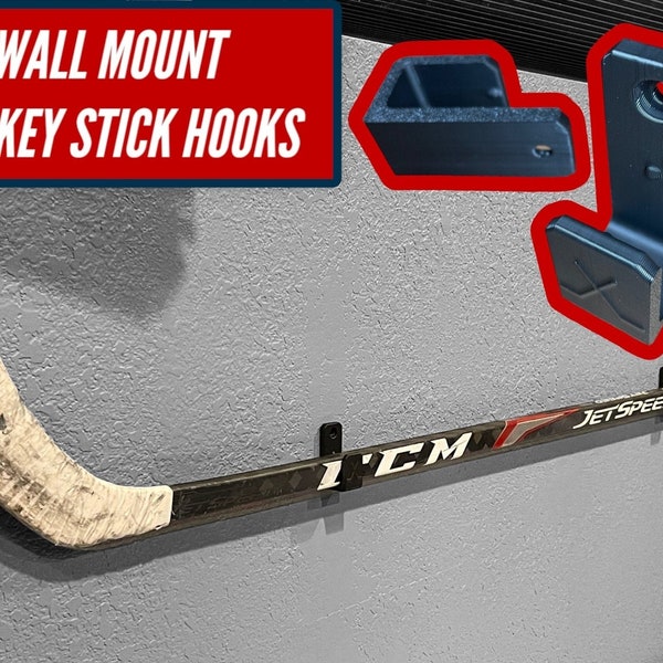 Hockey Stick Jersey Hanger Etsy