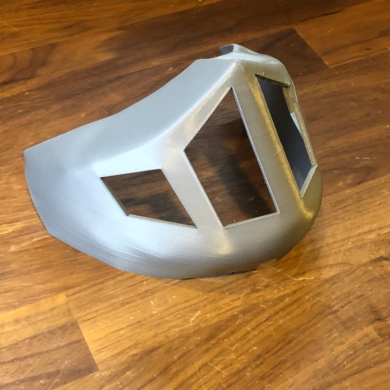 Face Mask for Shredder TMNT 1990 Cosplay Helmet Raw Print Etsy