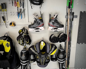 Hockey Pants or Shoulder Pads Wall Mount Hockey Gear Storage Solution