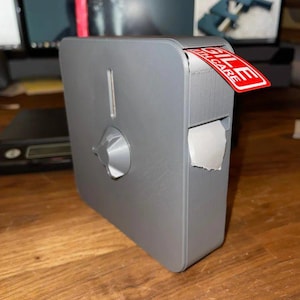 1" Label Dispenser with removable cover | 3D-printed sticker label holder