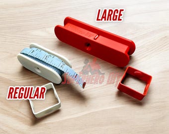 Fabric Tape Measure Holder | Two Sizes for for 60" to 145" Tapes