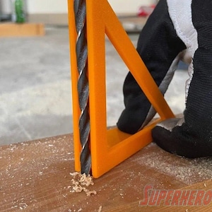 90 Degree Drill Guide | Tall Guide for Longer Screws or Bits | 90 Degree Screw Guide