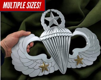 Parachutist Badge Jump Wings Airborne 3D-Printed