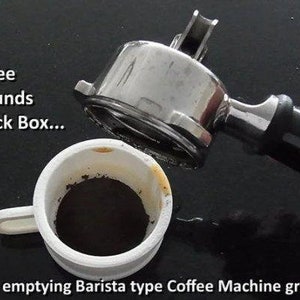Barista Coffee Machine Knock Box for Coffee Grounds