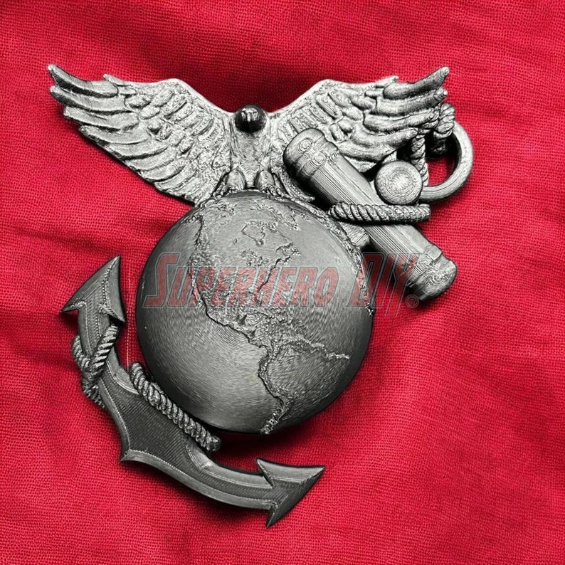 USMC Eagle Globe Anchor Wall Plaque | Marine Corps EGA Wall Decor ...