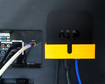 Apple TV VESA Mount | Apple TV Wall Mount | Fits most versions 1 - 4K! | Multiple colors available