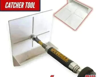 Drilling Dust Collector - Catches Wall Debris While You Work