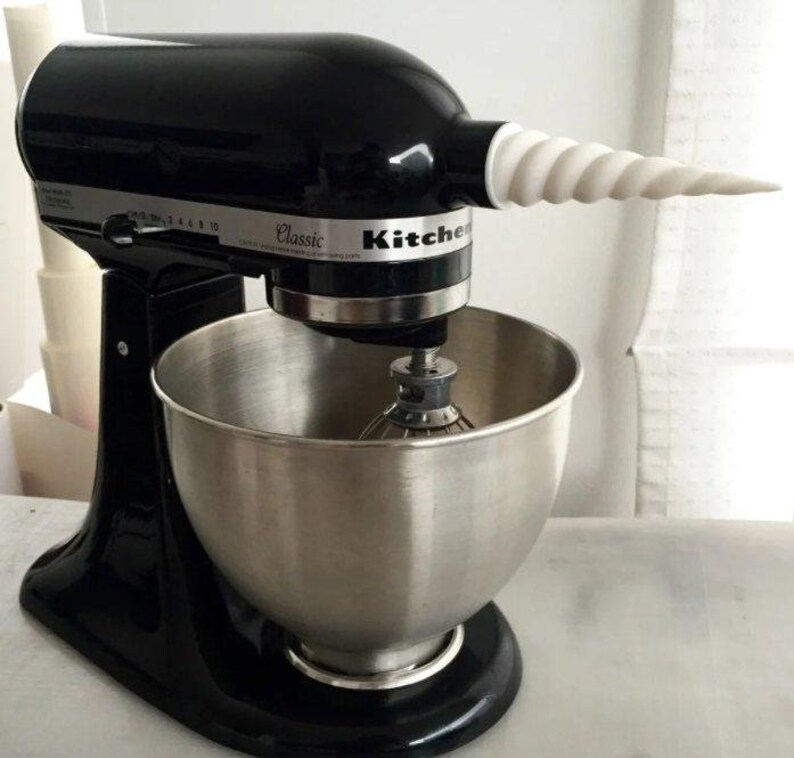 Spinning Unicorn Horn Attachment for Kitchenaid Stand Mixer Etsy