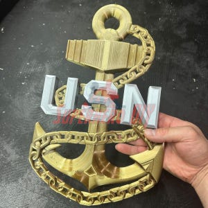 Navy Enlisted Rate Insignia | Multiple Sizes Seaman to Master Chief for Display