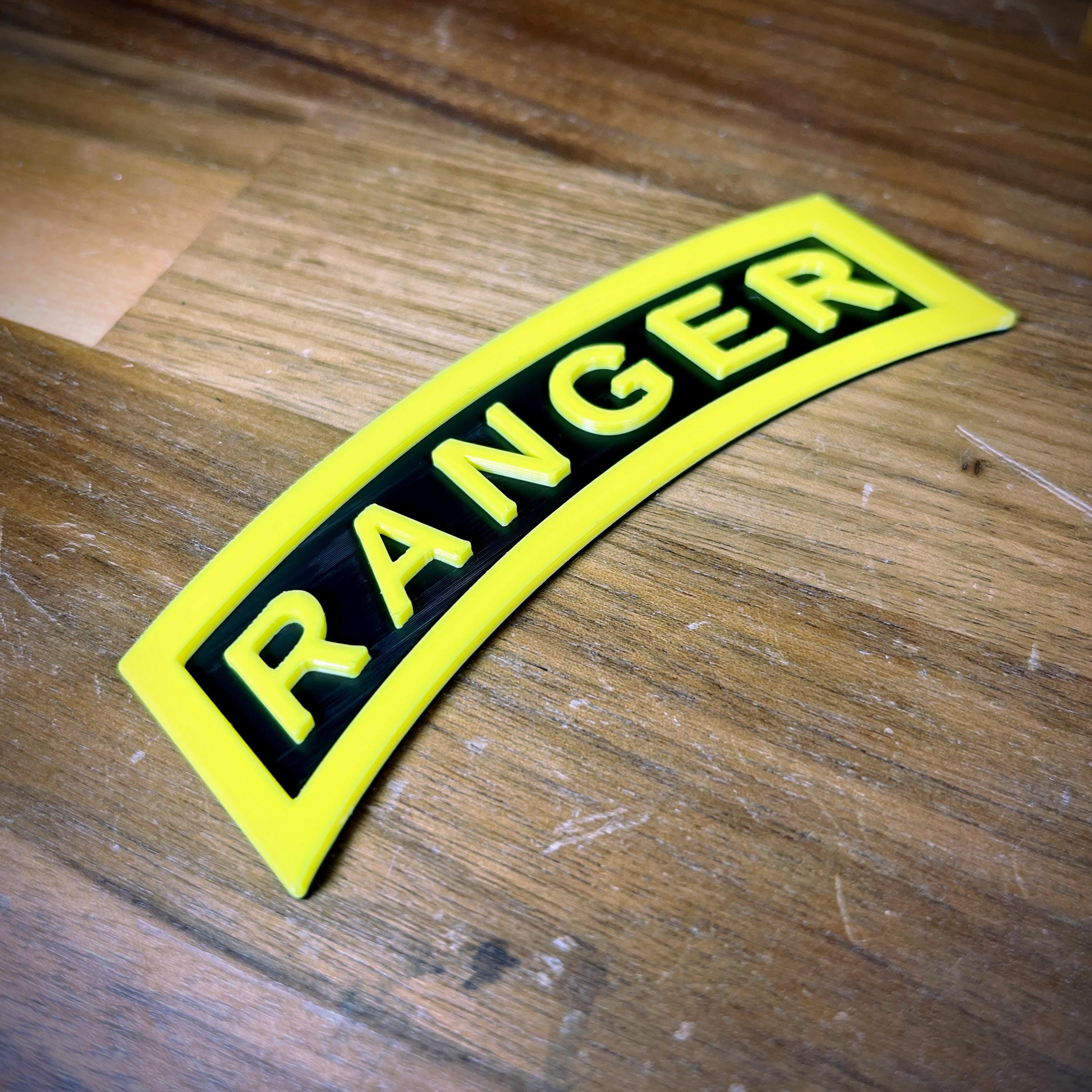 Custom Ranger Tabs Customizable 3d-printed Army Ranger Tab – Multiple Sizes (3-10 Inches ...