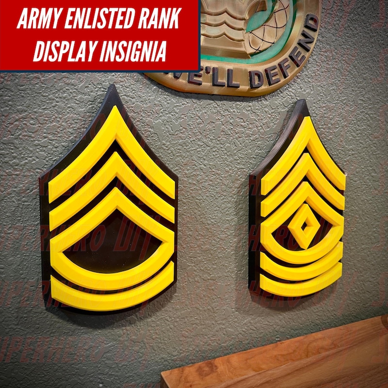Army Rank E5 - Etsy