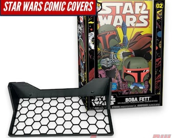 Floating Shelf for Funko Pop! STAR WARS Comic Covers