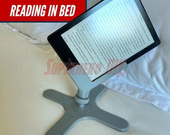 Kindle Bed Holder – Side Reading Stand for Kindle Paperwhite (Hands-Free Nightstand Stand)