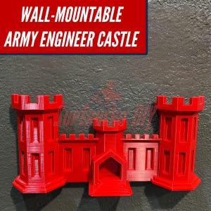 Wall-Mountable Army Engineer Corps Insignia | Engineer Castle