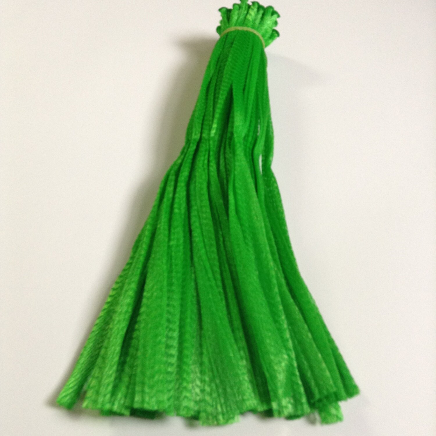 15 Green top open reusable nylon poly mesh net bags for Etsy