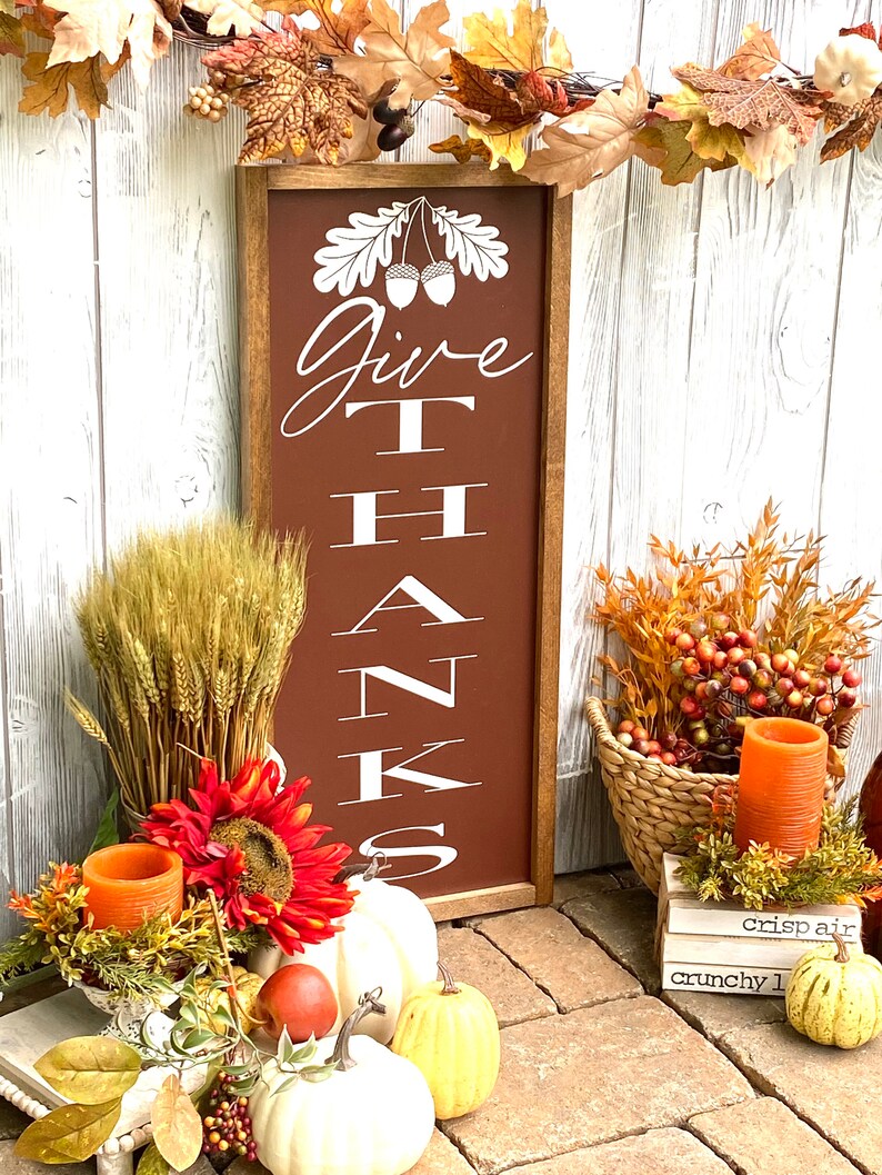Autumn sign Fall Decor Fall Farmhouse Sign Autumn Decor | Etsy
