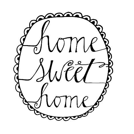 Home Sweet Home Digital File Svg Png and Dxf Files for | Etsy