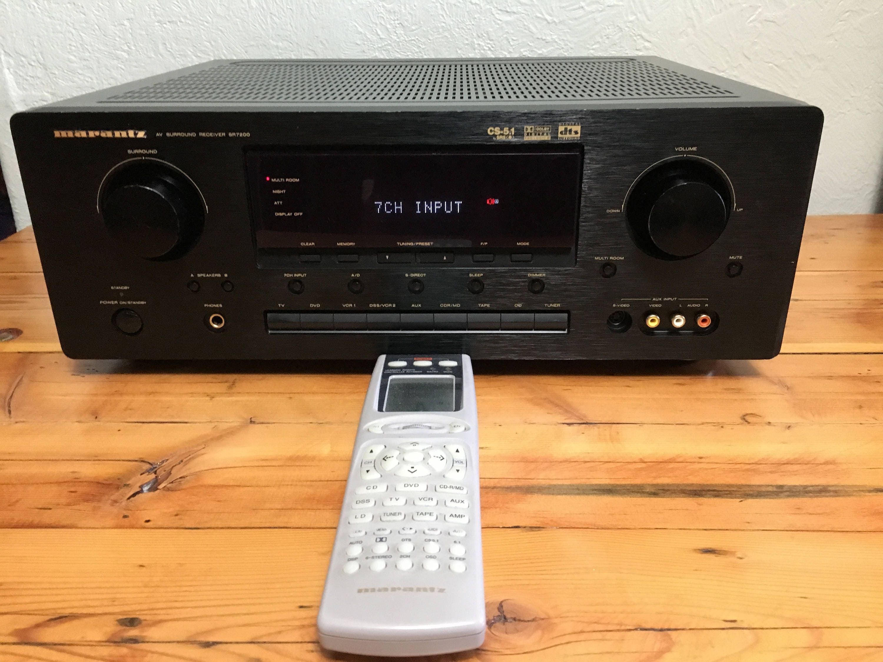 Vintage Marantz SR7200 Stereo Receiver 110 WPC 6.1 660 Watts Etsy