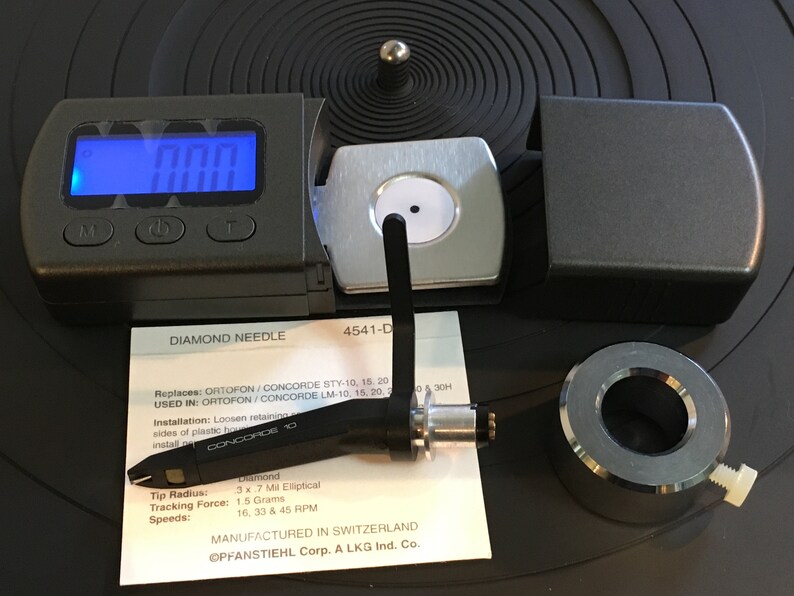 Ortofon Concorde OM-10 Vintage Stereo Cartridge Phonograph Record Player Phono Grammophone Audiophile
